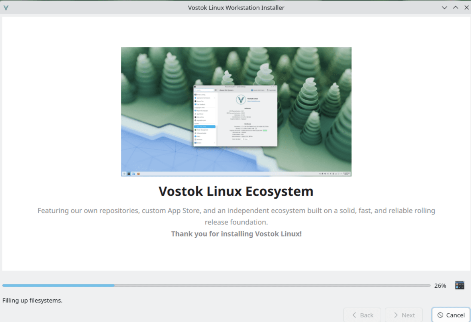🚀 Calamares Installer is Here! Vostok Linux ISOs Officially Released