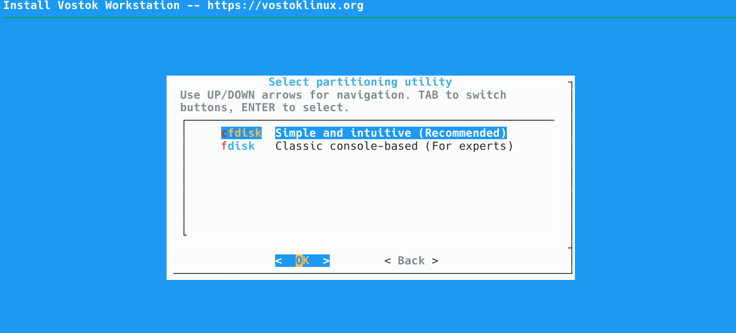 Select partitioning utility